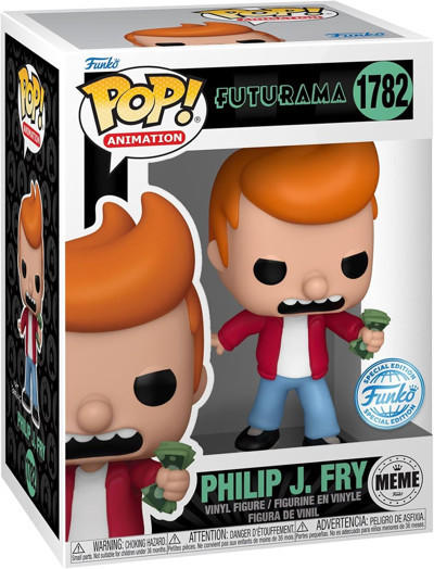Funko Pop! Vinil Fig. Futurama Philip J. Fry Ee Exclusive