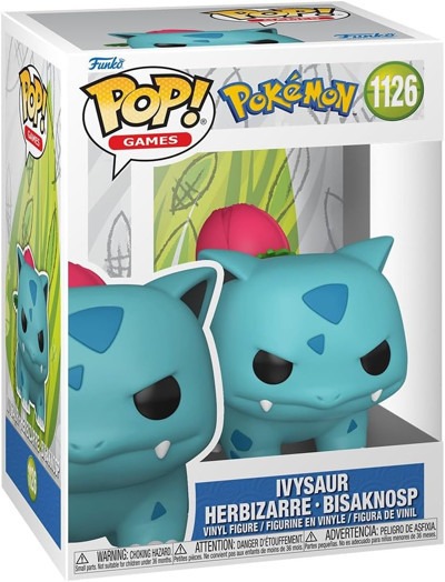 Funko Pop! Oyunları: Pokemon - Ivysaur - Koleksiyon Vinil Figür - Hediye Fikri - Resmi Ürün - Çocukl