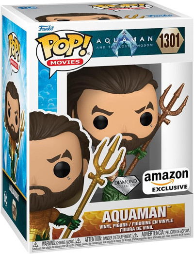Funko Pop! Filmler: Dc - Aquaman And The Lost Kingdom Aquaman - Aquaman - Elmas Parıltılı - Amazon'A