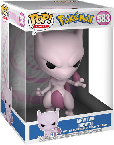 Funko 63699 Pop Jumbo: Pokemon Mewtwo Oyuncak Figür