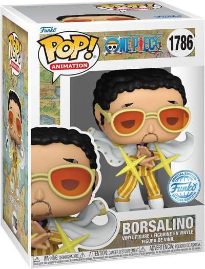 Funko Pop! Animasyon: One Piece - Borsalino - Vinil Koleksiyon Figürü - Hediye Fikri - Resmi Ticari