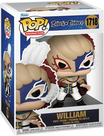 Funko Pop! Animation: Black Clover - William Vangeance - Collectable Vinyl Figure - Gift Idea