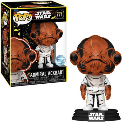 Funko Star Wars Pop 771 Admiral Ackbar Special Edition