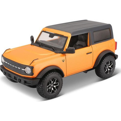 Maisto 2021 Ford Bronco Badlands Turuncu 1:24 Model Araba