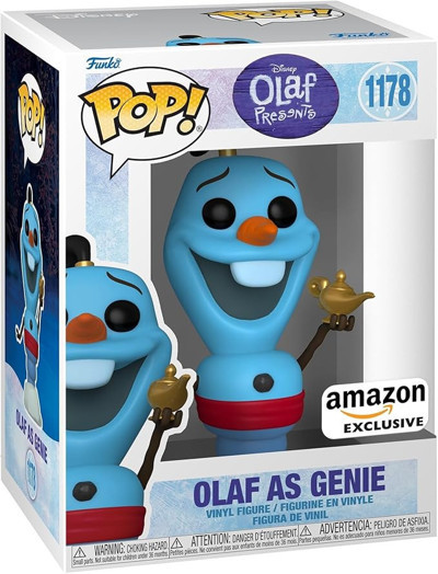 Funko POP Disney: Olaf Presents Olaf as Genie Oyuncak Figür
