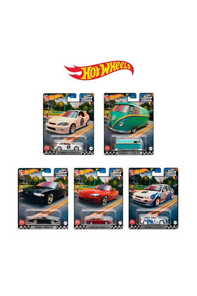 Hot Wheels Premium Boulevard Gjt68 5'Li Set