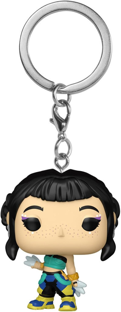 Funko Pop! Keychain :Netflix - Kpop Demon Hunters - Zoey - Orijinal Anahtarlık - Mini Koleksiyon Fig