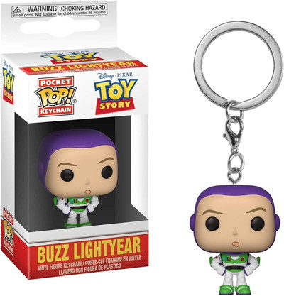 Funko 37019 Pop Anahtarlık: Oyuncak Hikayesi-Buzz Koleksiyonluk Figür, Çok Renkli