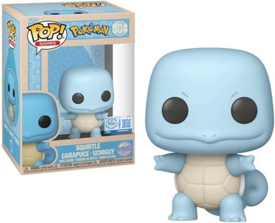 Funko Pop! Pokémon Nº504 – Squirtle/Carapuce/Schiggy | Koleksiyon Vinil Figürü | Resmi Baskı