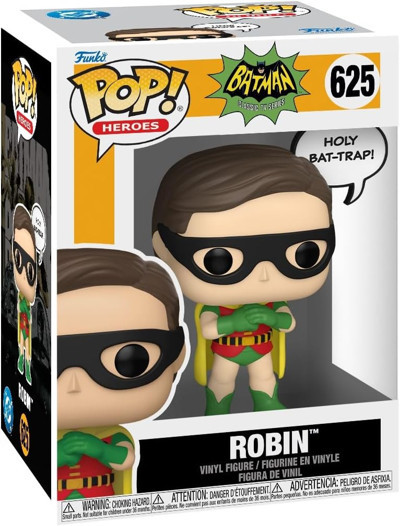 Funko Atasözü: Batman '66 - Robin | Resmi Ürün - Raf Teşhir Için Koleksiyonluk Vinil Heykelcik - Hay