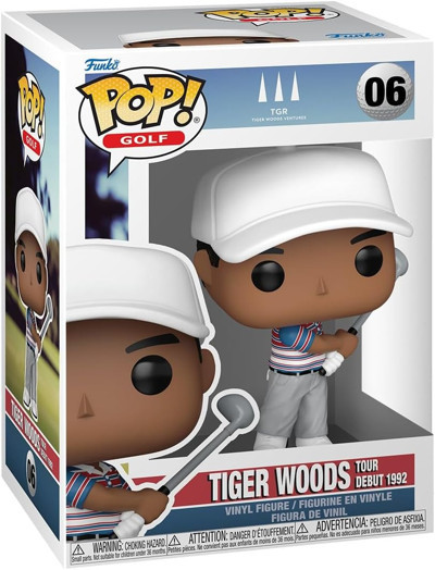 Funko Pop! Golf: Tiger Woods - Tour Debut 1992 - Vinil Koleksiyon Figürü - Hediye Fikri - Resmi Tica