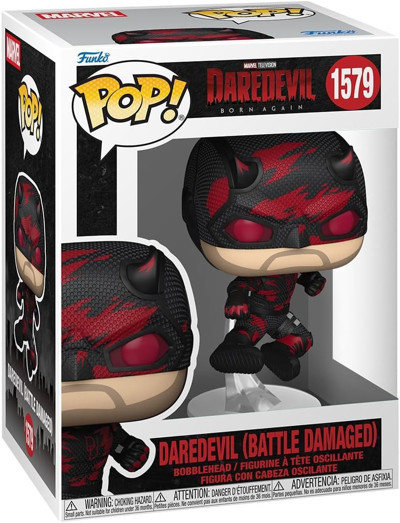 Funko Pop! Marvel: Daredevil: Yeniden Doğdu - Daredevil, Savaş Hasarlı