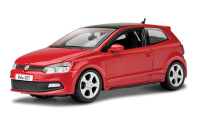 Bburago Volkswagen Polo GTİ Mark 5 Kırmızı 1:24 Model Araba