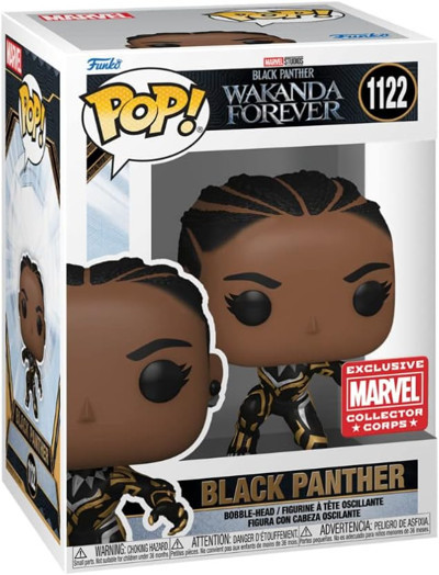 Funko POP Wakanda Forever Marvel Collector Corps Özel Kara