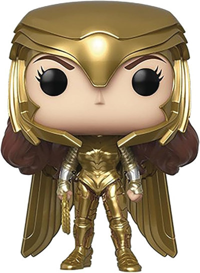 Funko POP! Heroes: WW 1984- Wonder Woman Gold Power - Metalik - Wonder Woman 1984