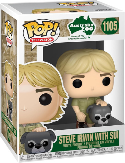 Funko 54696 Pop Tv: / Sui W Timsah Hunter-Steve Irwin
