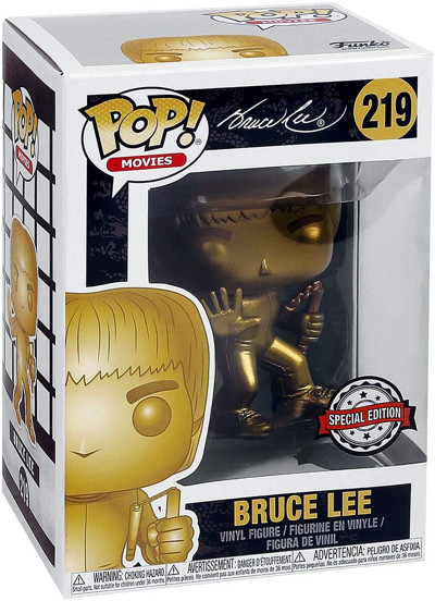 Funko POP! Movies Bruce Lee (Gold) Bait Exclusive
