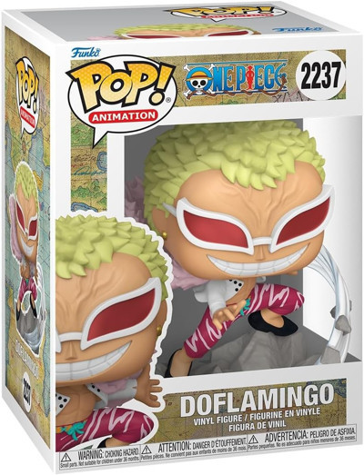 Funko Pop! Animasyon: Tek Parça - (Yenile) - Doflamingo - Koleksiyonluk Vinil Figür - Hediye Fikri -
