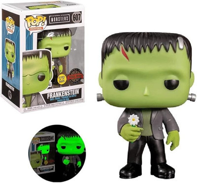 Funko Pop! Evrensel Canavarlar Frankenstein Karanlık GITD seçkin Glow