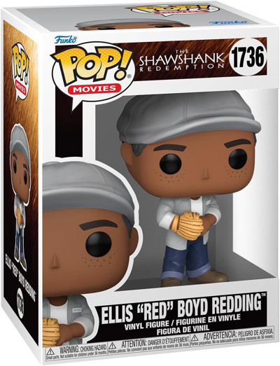 Funko Pop! Filmler: Sr - Ellis Boyd 'Red' Redding 'Redding' Boyd Redding - Shawshank Redemption - Ko