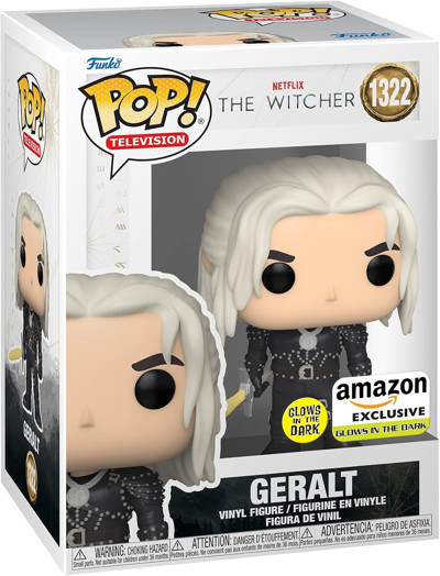 Funko Pop! TV: Witcher - Geralt mit Sword - Karanlıkta Parlıyor