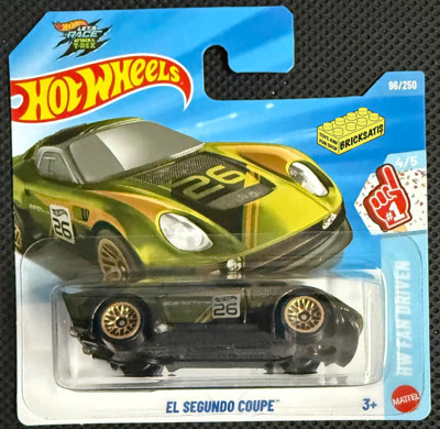 Hot Wheels Tekli Arabalar El Segundo Coupe JJL17 (Fan Driven)
