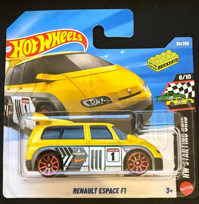 Hot Wheels Tekli Arabalar Renault Espace F1 JJL40 (Starting Grid)