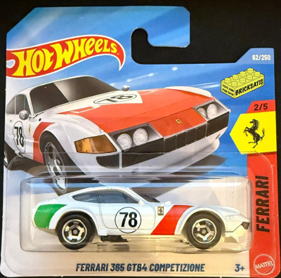 Hot Wheels Tekli Arabalar Ferrari 365 GTB4 Competizione JJL06 (Ferrari)