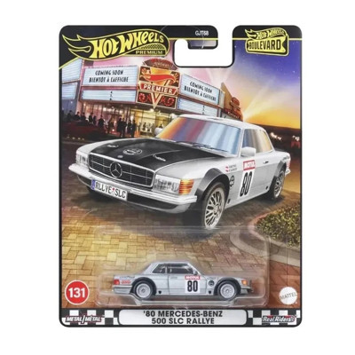 Hot Wheels Premium Boulevard 1980 Mercedes-Benz 500 SLC Rallye