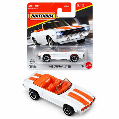 C0859 Matchbox 1:64 Tekli Arabalar 1969 CAMARO SS 396 JHP18