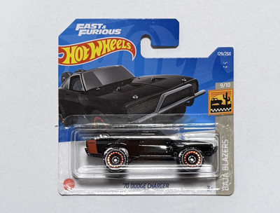 HOT WHEELS FAST & FURIOUS BAJA BLAZERS-2022 9/10 70 DODGE CHARGER