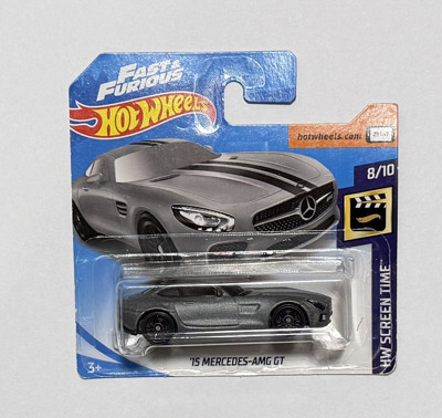 HOT WHEELS FAST AND FURIOUS HW SCREEN TIME-2019 8/10 15 MERCEDES-AMG GT