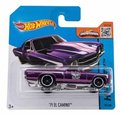 Hot Wheels '71 El Camino  - Mor - 2015 - CFL22 - 1/64