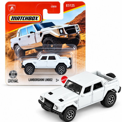 Matchbox Lamborghini LM002 Beyaz 1:64 Araba – 87/125 JHP40