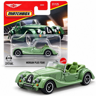 Matchbox Morgan Plus Four Yeşil 1:64 Araba – 37/125 JHP09