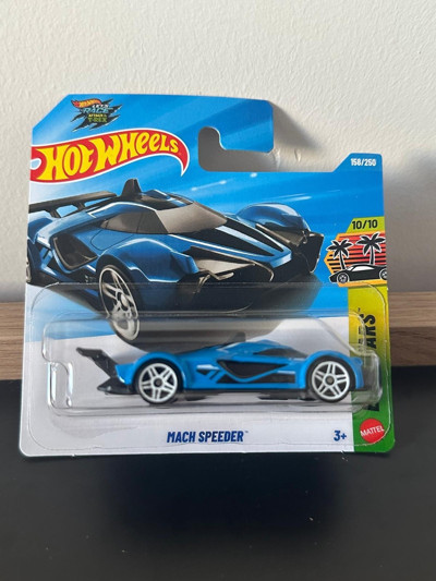 Hot Wheels Mach Speeder Mavi