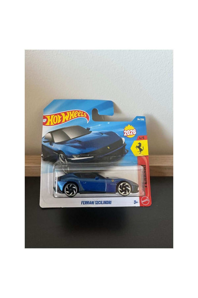 Hot Wheels Ferrari 12Cilindri Mavi