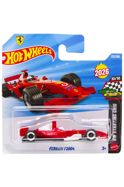 Hot Wheels Ferrari F2004 JJH51-N521