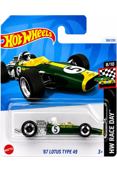 '67 LOTUS TYPE 49 HTD99 HW RACE DAY