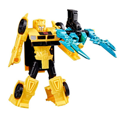 Transformers Cyberworld Bumblebee Armored Cyber Changers 2'si 1 Arada Dönüşen Figür 10 cm