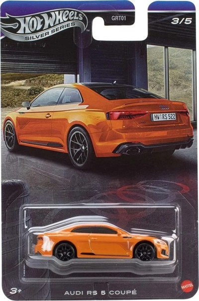 Hot Wheels Silver Series Audi RS 5 Coupe GRT01 3/5 Turuncu Model Araba