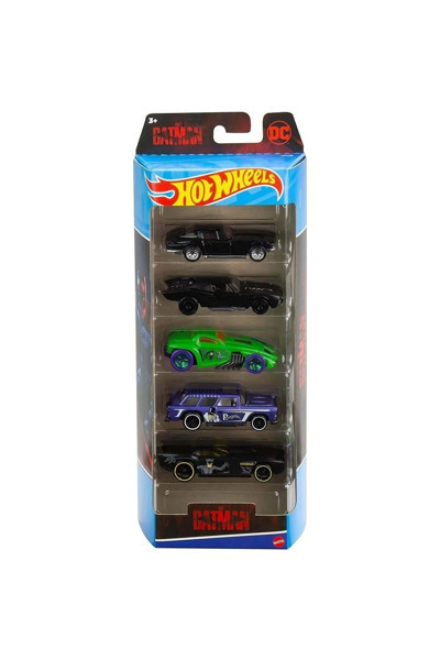 Batman Hfv88 Hot Wheels 5'li Paket