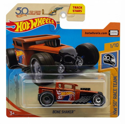 Hot Wheels Bone Shaker - 50th Race Team - Turuncu - 2018 - FJY66 (1/64)