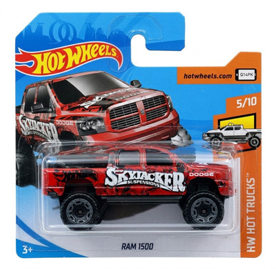 Hot Wheels RAM 1500 - 2018 - Kırmızı - FJW58 - 1/64