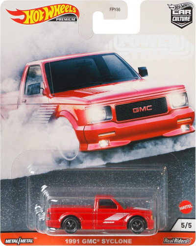 Hot Wheels Premium 1991 Gmc Syclone - Kırmızı - GJR01 (1/64)