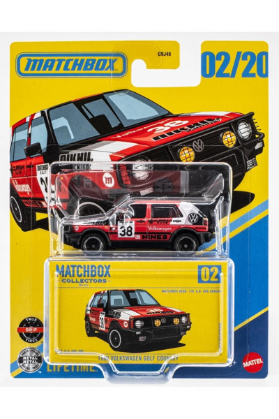 Matchbx Koleksiyon Araçlar 1990 VOLKSWAGEN GOLF COUNTRY GBJ48 - JJW04