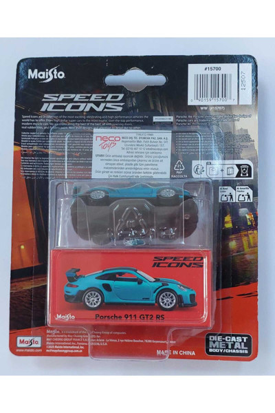 Maisto Speed Icons Porsche 911 GT2 RS 1:64