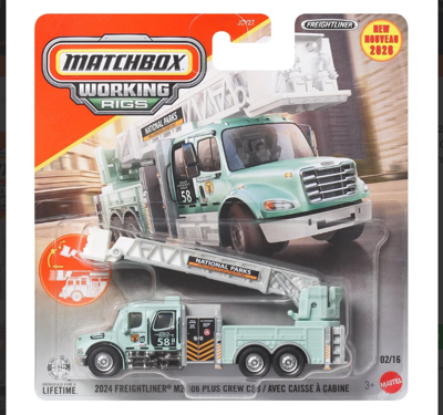 Matchbox Real Working Rigs 2024 Freightliner M2 106 Plus Crew Cab Yardım Aracı