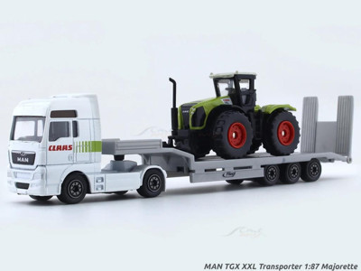 Majorette Taşıyıcı Tırlar - Man Tgx XXL, Claas Xerion 5000li Traktör Taşıyıcı 8503003000