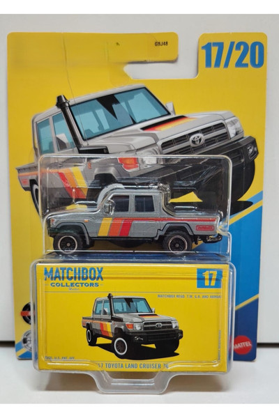 Toyota Land Cruiser 78 - 1:64 Metal Off-Road Koleksiyon Aracı